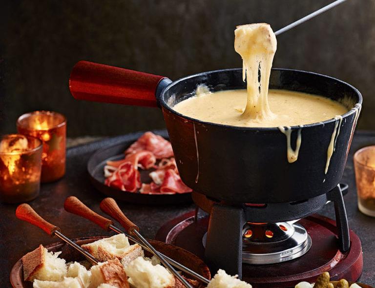 Schweizisk ostfondue