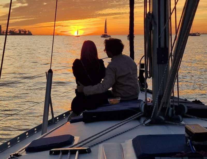 Lisbon: Sunset Sailing with Portuguese Wine and History