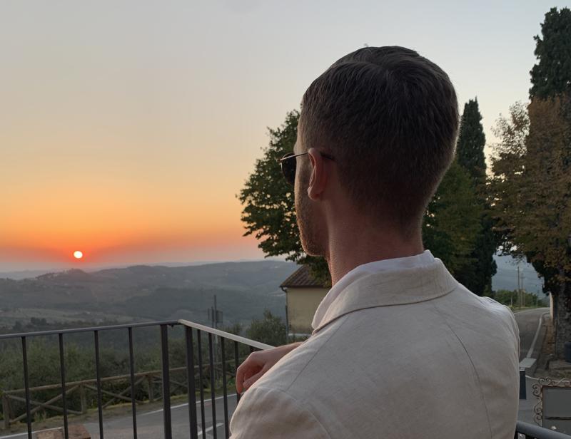 Finmiddag på restaurang Lamole di Lamole