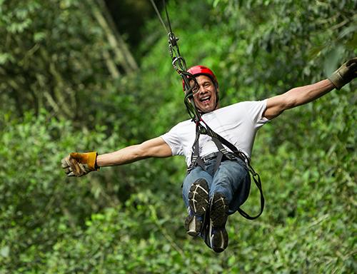 Loterie Farm Treetop Adventure tour, philipsburg St.Maarten