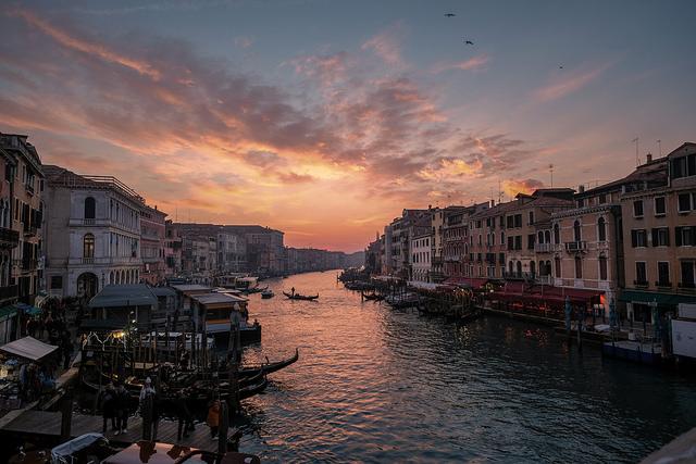 Flyg till Venedig