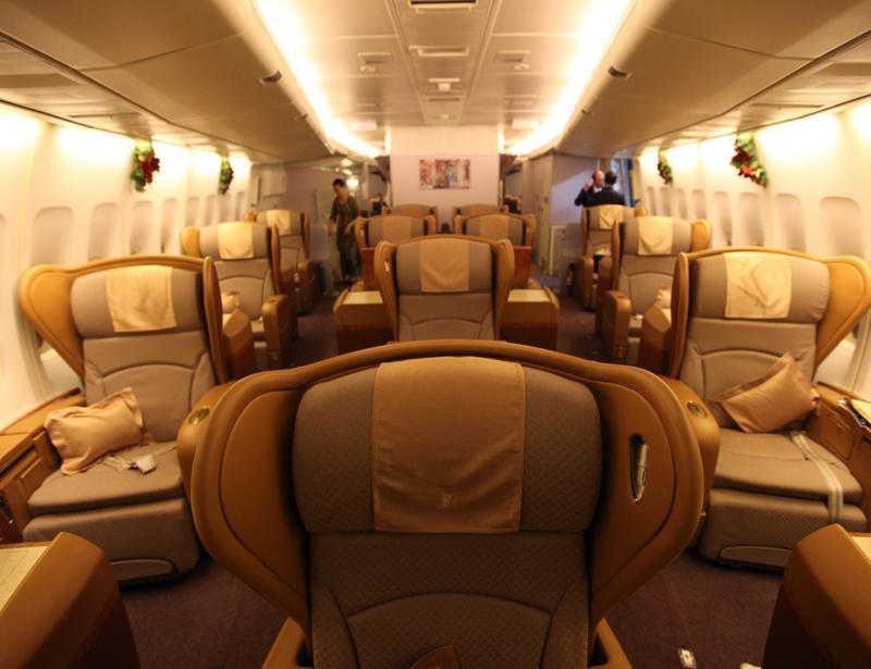 Uppgradering av flygbiljetter