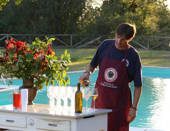 Vinprovning Fattoria di Corsignano