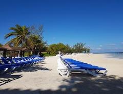 Lyx avkoppling på stranden