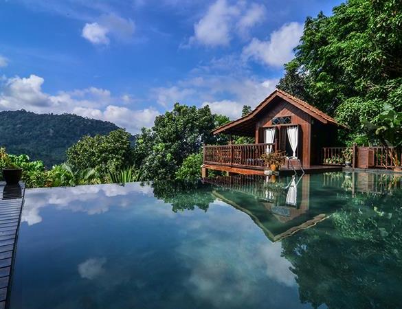 Bungalow på paradisö