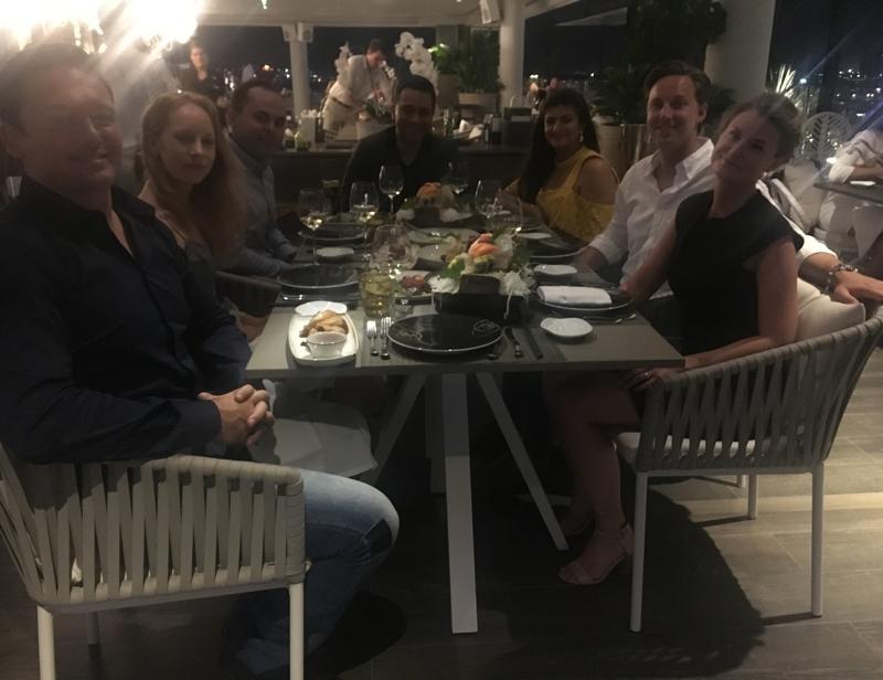 Middag på Siddharta by Buddha bar