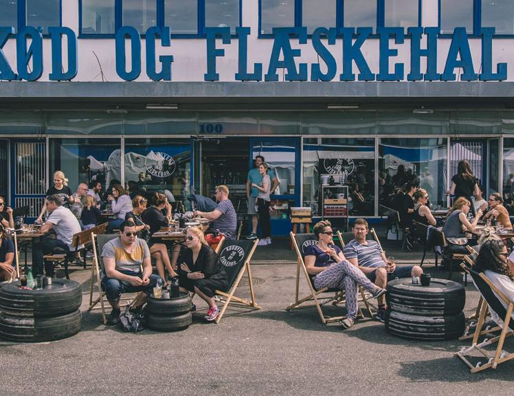 Ostron och bubbel Kødbyens fiskebar