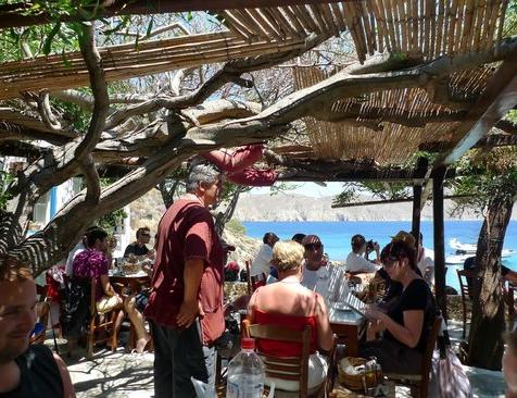 Lunch på Kiki's tavern