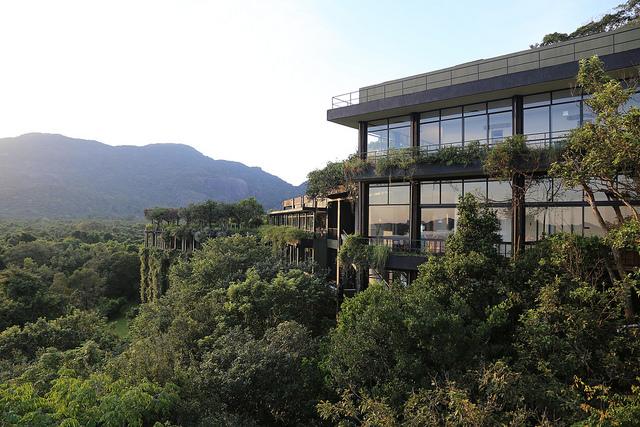 Første natt på 5-stjerners hotell i Kandalama