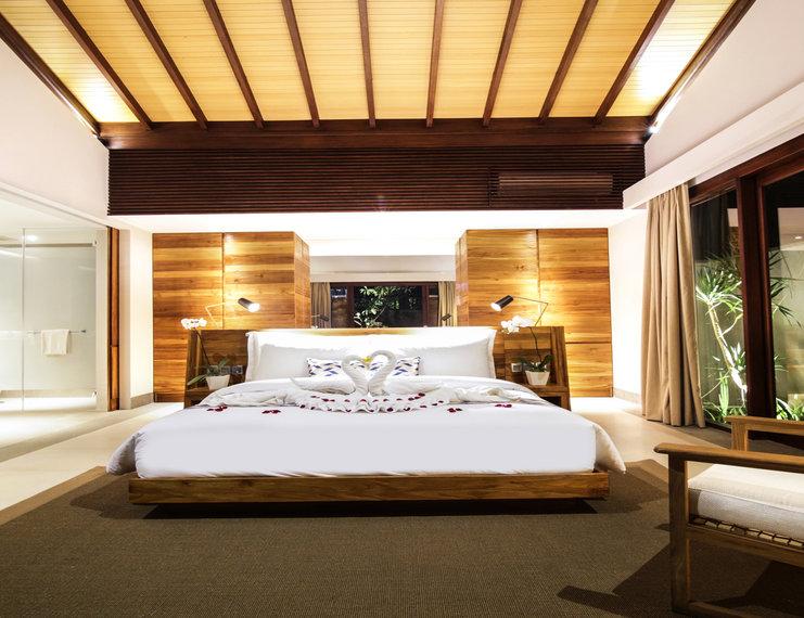 Härlig frukost på sängen