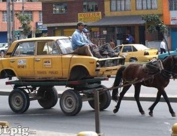 Transport för bröllopsparet