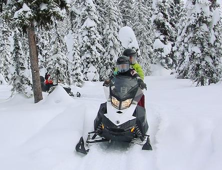 Snöskoter-safari
