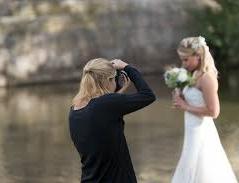 Fotograf för bröllopet