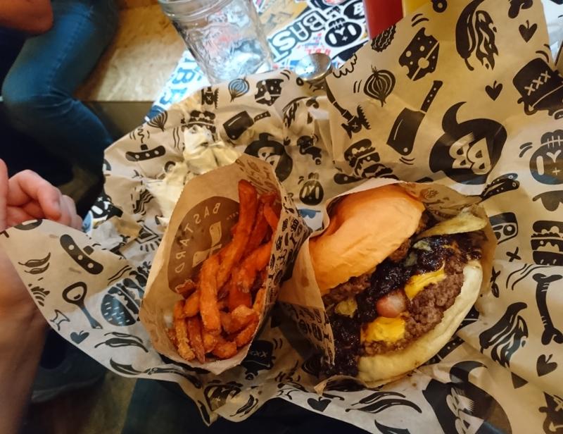 Middag på shake Shack