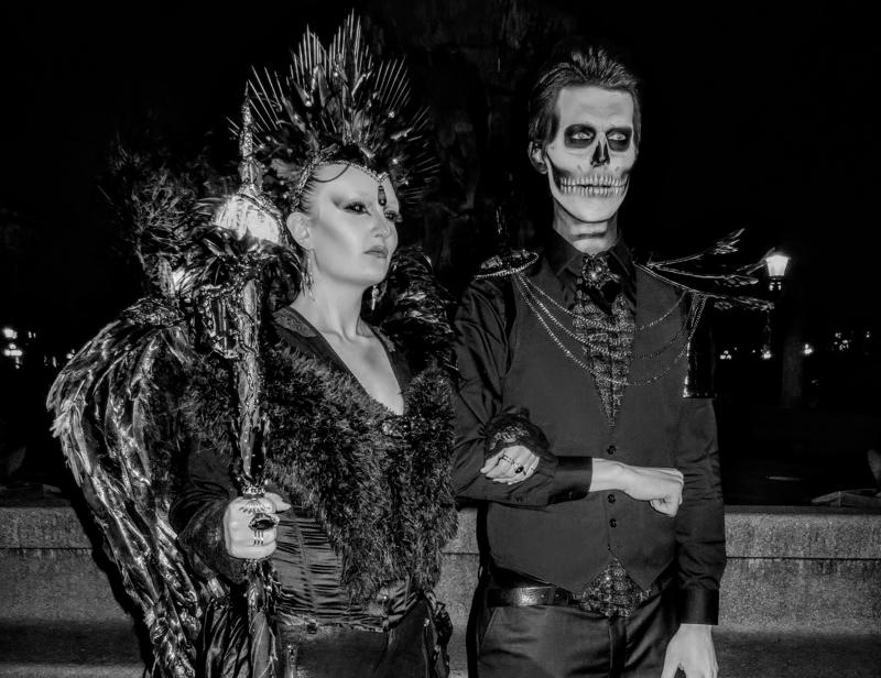 Fira Halloween i New Orleans