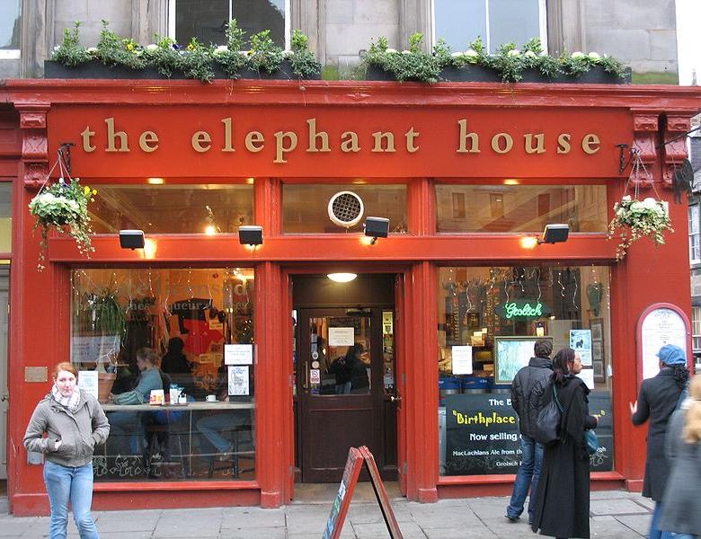 Fika på Elephant House