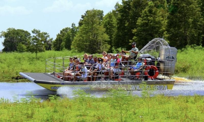 Everglades air boat safari