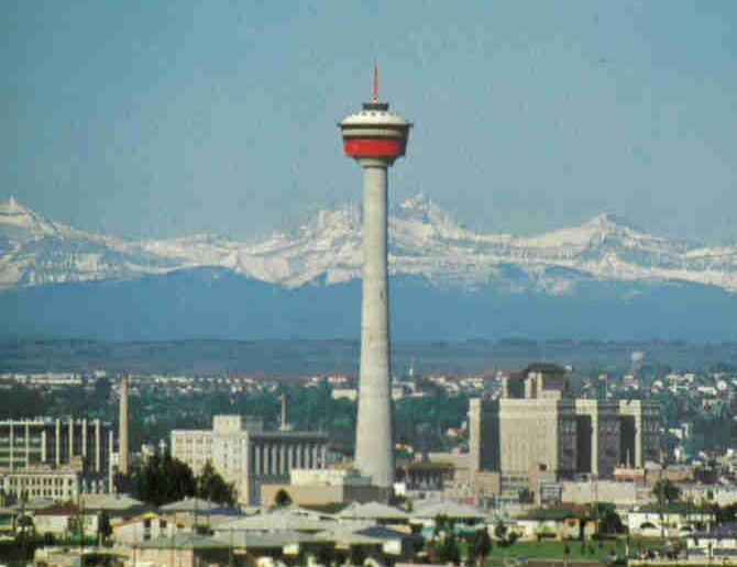 Middag i Calgary tower