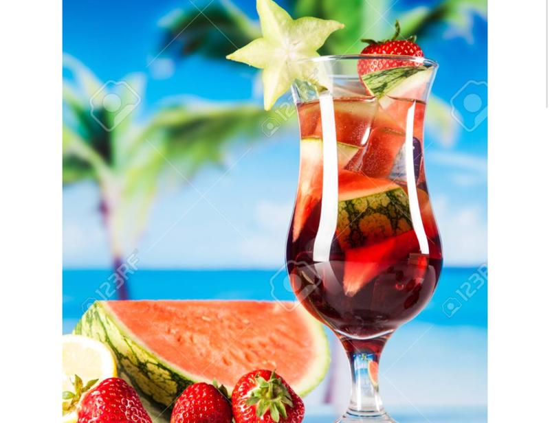 Drinkar på stranden