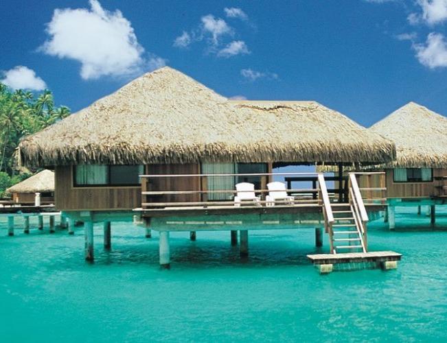 Bungalow på stranden