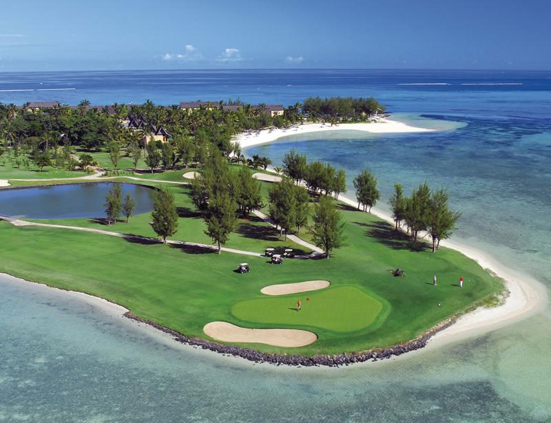 Golf på Paradis beachcomber golf