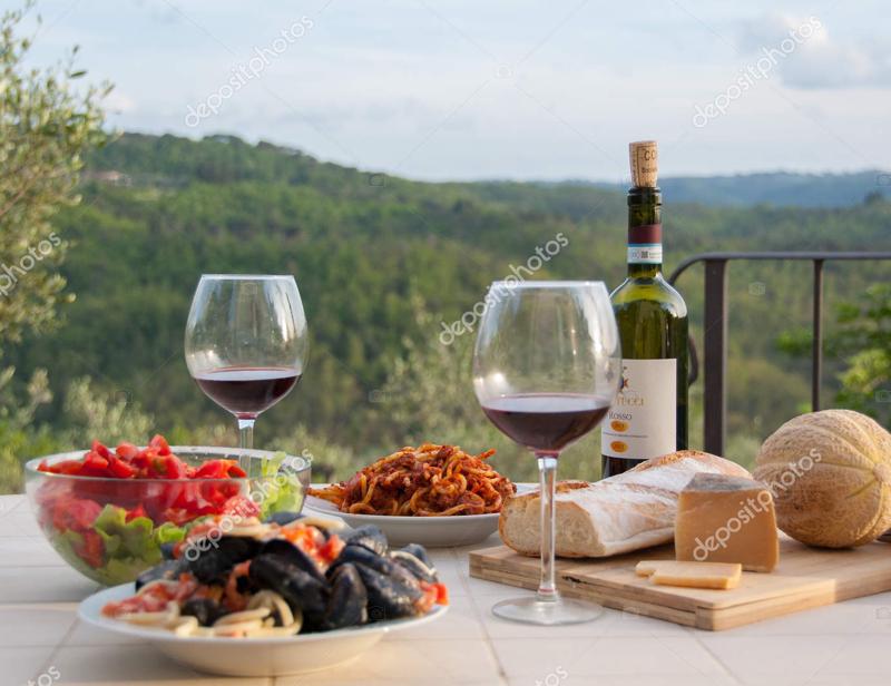 Se solnedgången från Terza Terra