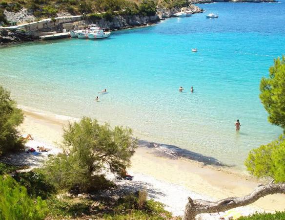 Picknick på stranden