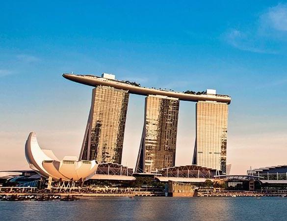 Luxury hotel night to start our trip