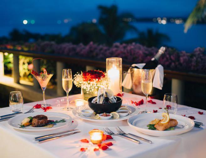 Lyxig romantisk middag för två