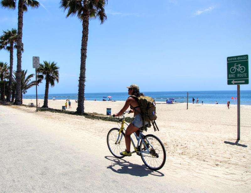 Cykelhyra vid Venice Beach