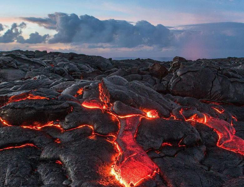 Inträde till Volcano National Park