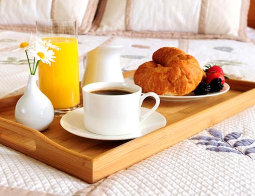 Frokost på sengen
