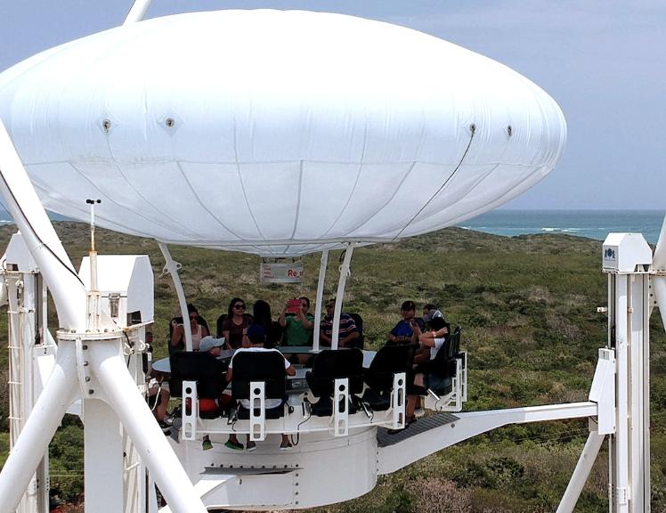 Drinks 35m above ground