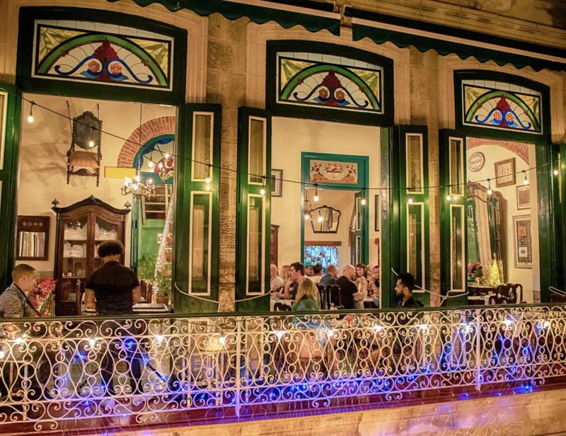 Dinner at Paladar Los Mercaderes