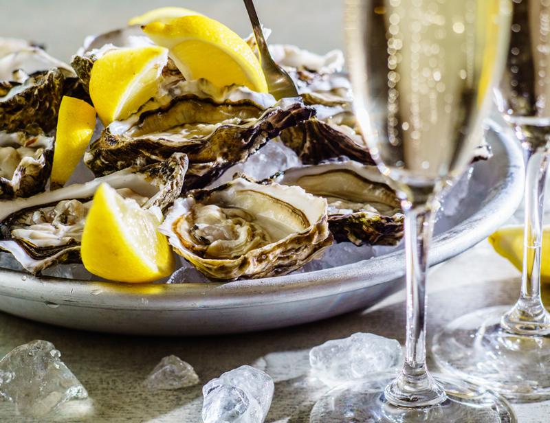 Oysters and Champange