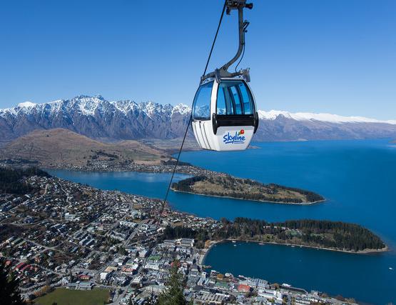 Våra sista dagar på resan, Queenstown