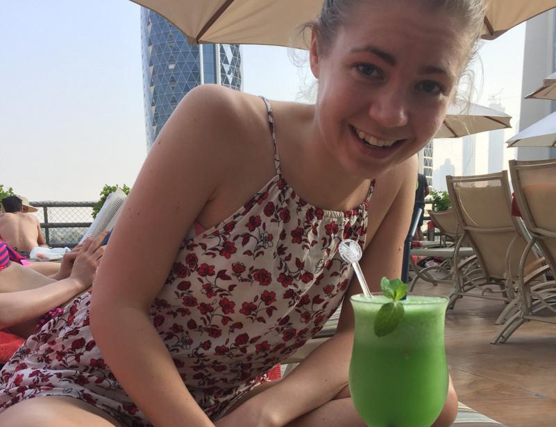 Drinkar på stranden