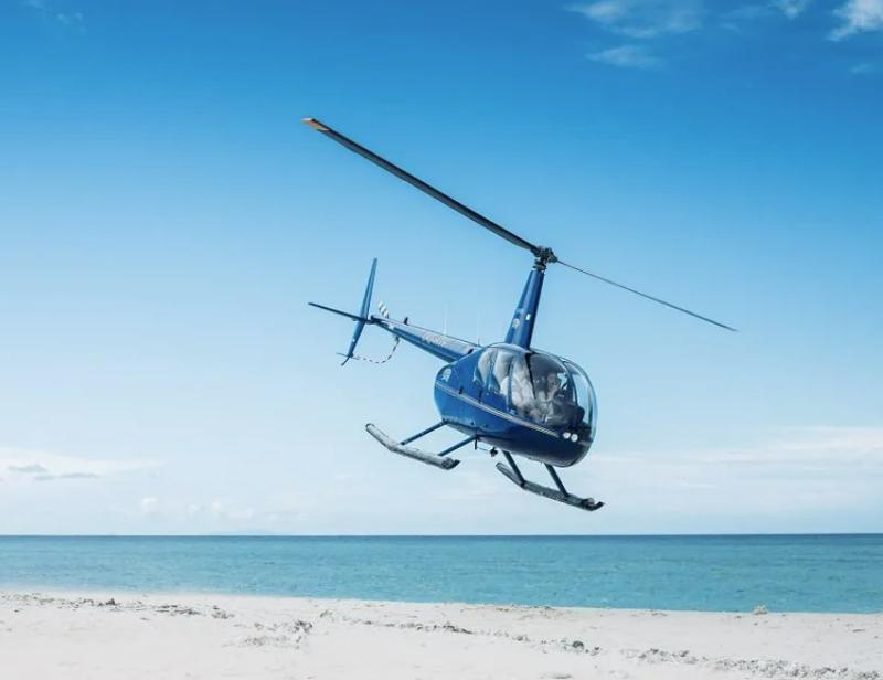 Scenic helicopter ride