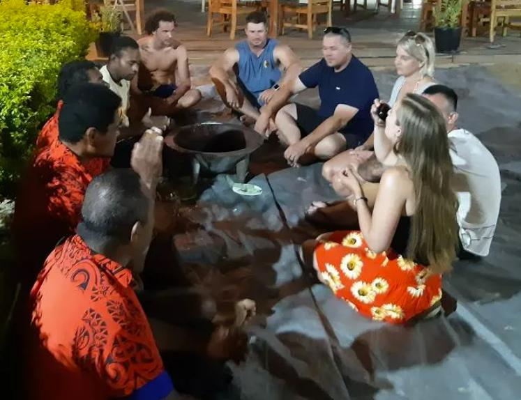 Traditional Kava ceremony