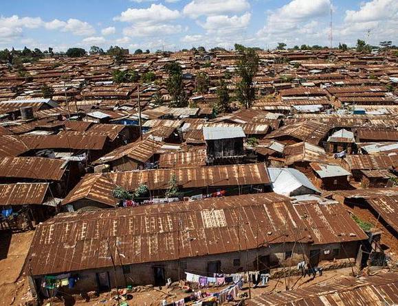Guidad tour i Nairobis slum