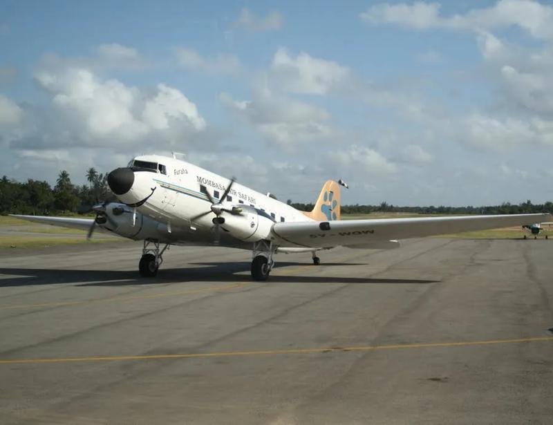 Flyg tur/retur Nairobi - Diani Beach