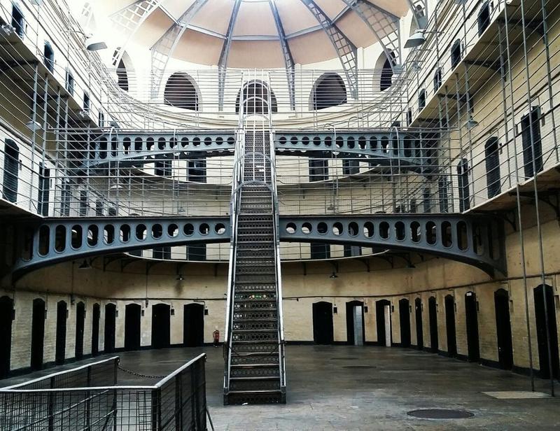 Inträde till fängelset Kilmainham Gaol