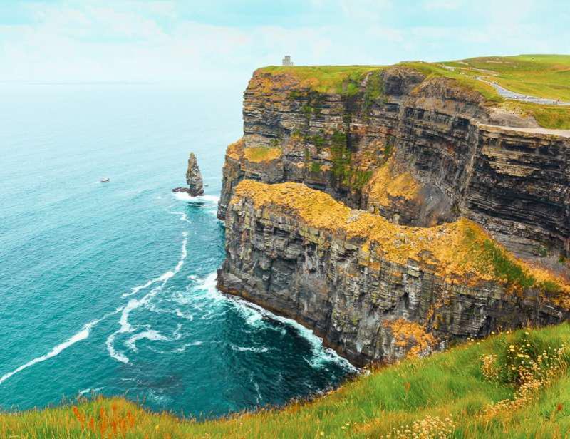 Heldagsutflykt till Cliffs of motser, Kilmacduagh Abbey & Galway