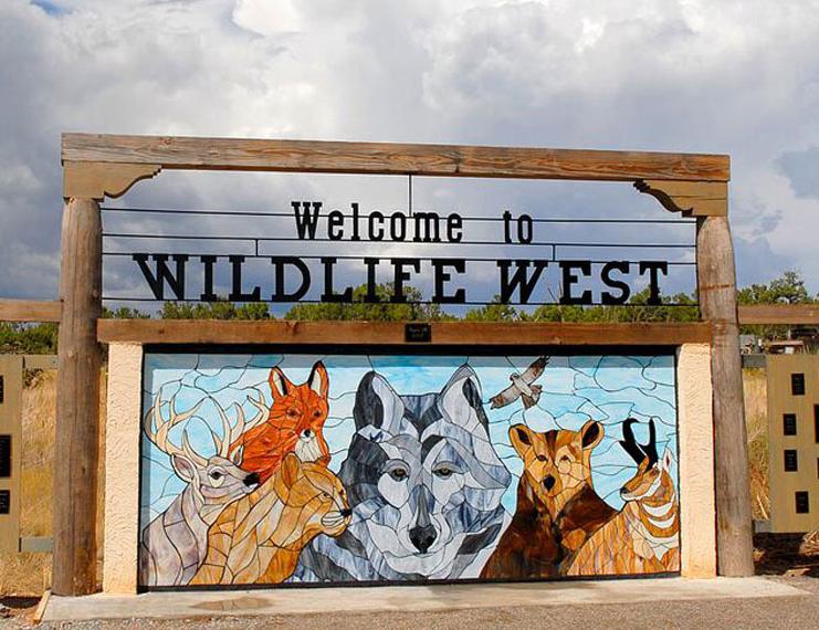 Entry to Wildlife West Nature Zoo