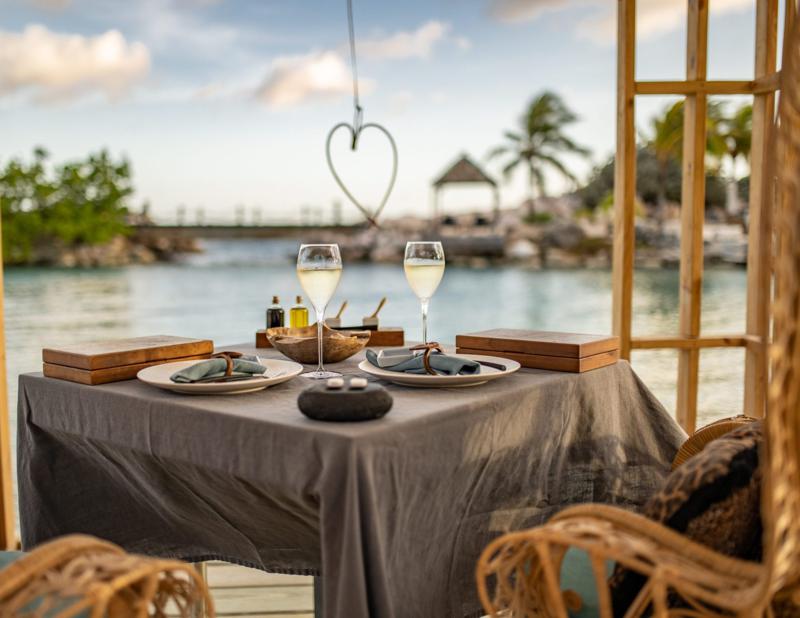 Romantisk middag på Baoase